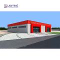 Low cost prefabricated structure hangar warehouse is cheap